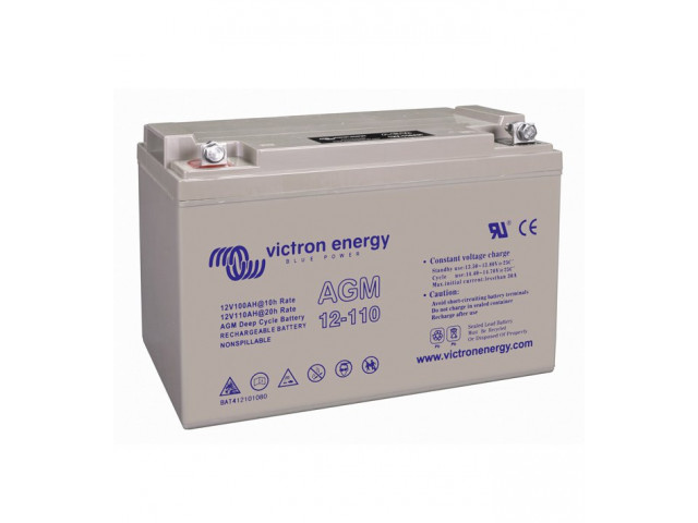 Victron Energy 12 Volt 110Ah AGM Deep Cycle Marin Kuru Akü (BAT412101084) Victron Energy 12 Volt 110Ah AGM Deep Cycle Marin Kuru Akü (BAT412101084)