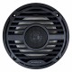 Aquatic AQ-SPK6.5-4LB Pro-Serisi Marin Hoparlör Tweeter'lı Siyah Çift