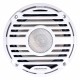 Aquatic AQ-SPK6.5-4LW Pro-Serisi Marin Hoparlör Tweeter'lı Beyaz Çift