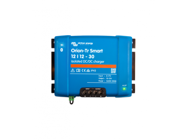 Victron Energy ORION-TR Smart 12/12-30A (360W) DC-DC Charger Şarj Cihazı, Galvanik İzolasyonlu, İzoleli (ORI121236120) Victron Energy ORION-TR Smart 12/12-30A (360W) DC-DC Charger Şarj Cihazı, Galvanik İzolasyonlu, İzoleli (ORI121236120)