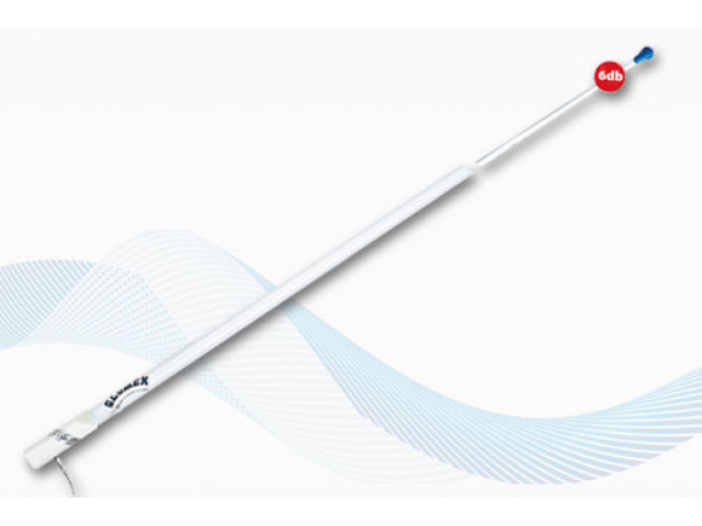 Glomex RA1206NY Fiber Glas Marine VHF Telsiz Anteni 2,5 mt. Glomex RA1206NY Fiber Glas Marine VHF Telsiz Anteni 2,5 mt.