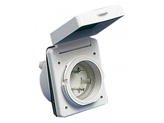 Osculati 3x30 Amper 220V Standart Priz  Kare