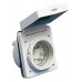 Osculati 3x30 Amper 220V Standart Priz  Kare