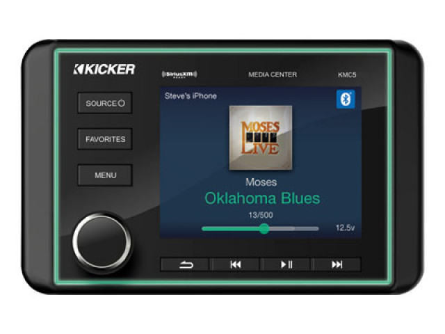 Kicker Marine KMC5 Marin Source Unit