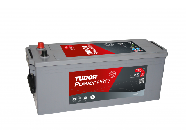 Tudor PowerPro TF1453 - 12V 145Ah 900CCA Tam Kapalı Bakımsız Sulu Start Marş Aküsü