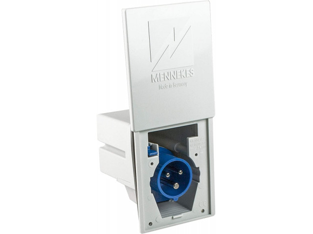 Mennekes Karavan, Tekne elektrik besleme fişi kapaklı 230V / 16A IP44 / Alman Malı