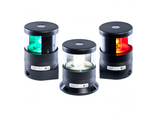 DHR 40 Serisi Led Seyir Fenerleri 24VDC IP66 (7-20mt. Arası Tekneler İçin)