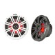 Kicker Marine KA45KM84L Led Aydınlatmalı Marin Tweeter'li Hoparlör Çift 8'' (200mm)